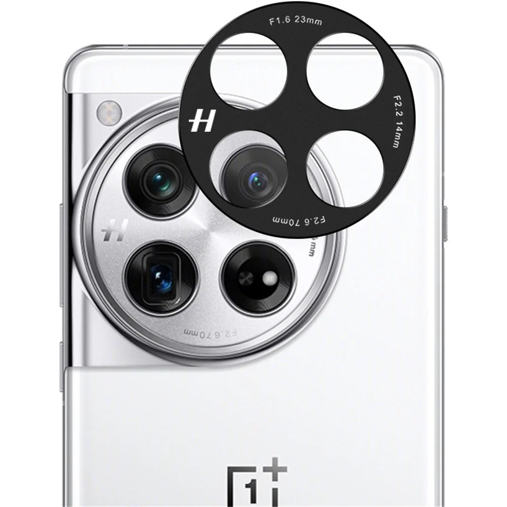 IMAK For OnePlus 12 5G Metal Camera Cover Anti-Scratch Rear Lens Bezel - 5