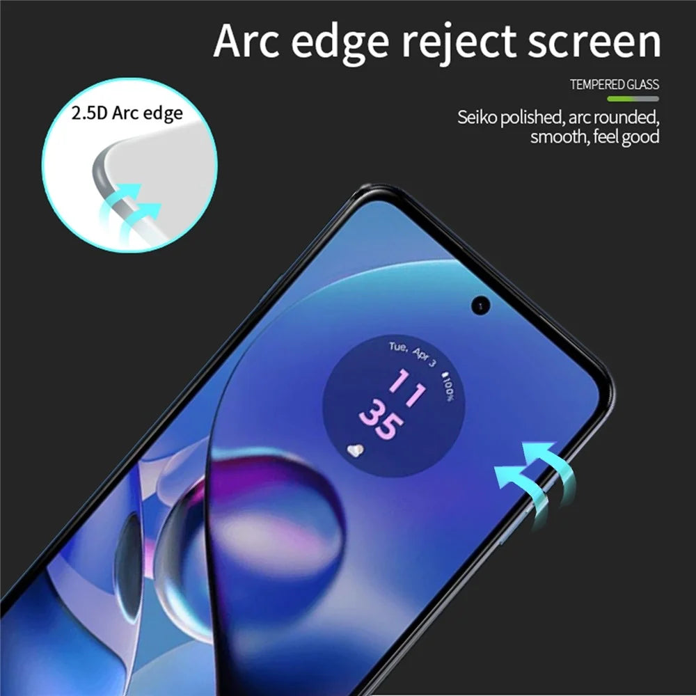 PINWUYO JK Series-2 for Motorola Moto G64 5G Super Clear Screen Protector High Aluminum-silicon Glass Film - 6