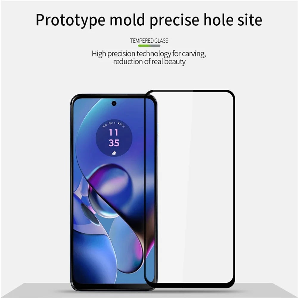 PINWUYO JK Series-2 for Motorola Moto G64 5G Super Clear Screen Protector High Aluminum-silicon Glass Film - 7
