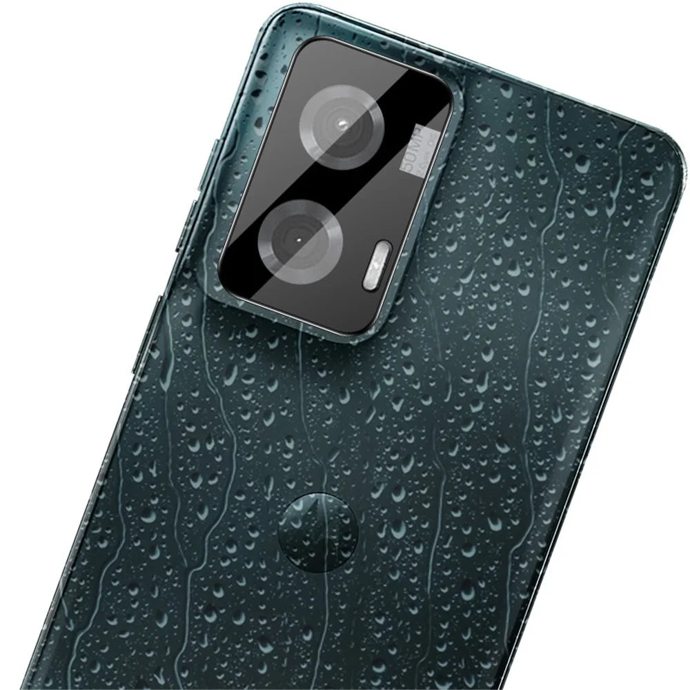 IMAK For Motorola Moto G Stylus 5G (2024) Anti-scratch Camera Lens Protector Integrated Tempered Glass+Acrylic Lens Cap (Black Version) - 5