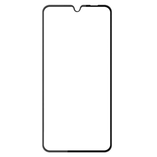AMORUS Full Screen Protector for Samsung Galaxy M14 4G / A06 4G / A06 5G / A05s 4G Clear Tempered Glass Film (Silk Printing) - Black - 2