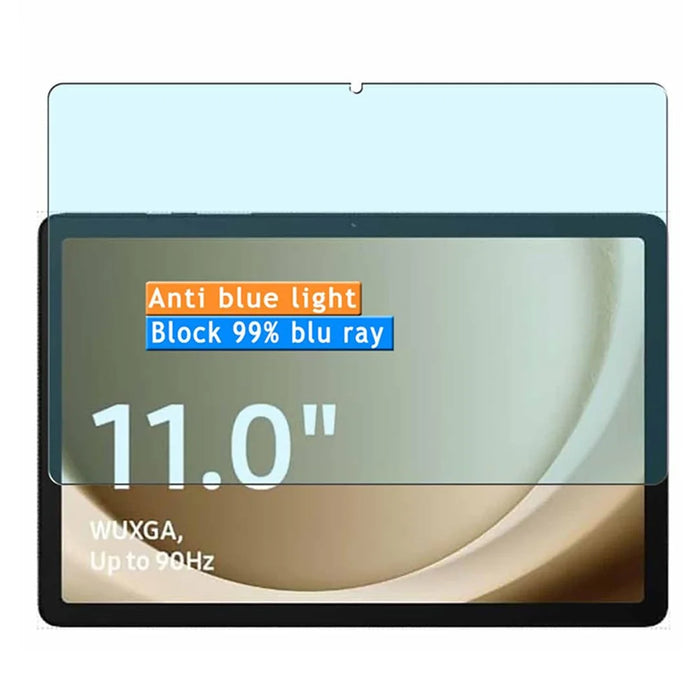 For Samsung Galaxy Tab A11+ / A9+ Anti-blue-ray Full Screen Protector 0.3mm Arc Edge Tempered Glass Film - 1