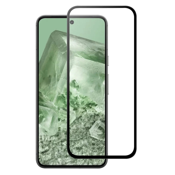 For Google Pixel 8a Screen Film  Black Edge AGC Glass HD Clear Screen Protector - 1