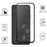 For Google Pixel 8a Screen Film  Black Edge AGC Glass HD Clear Screen Protector - 2