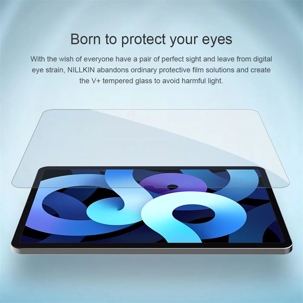 NILLKIN V+ For iPad Air 11 (2026) / (2025) / (2024) Screen Protector Clear Anti-Blue-Ray AGC Glass Film - 7