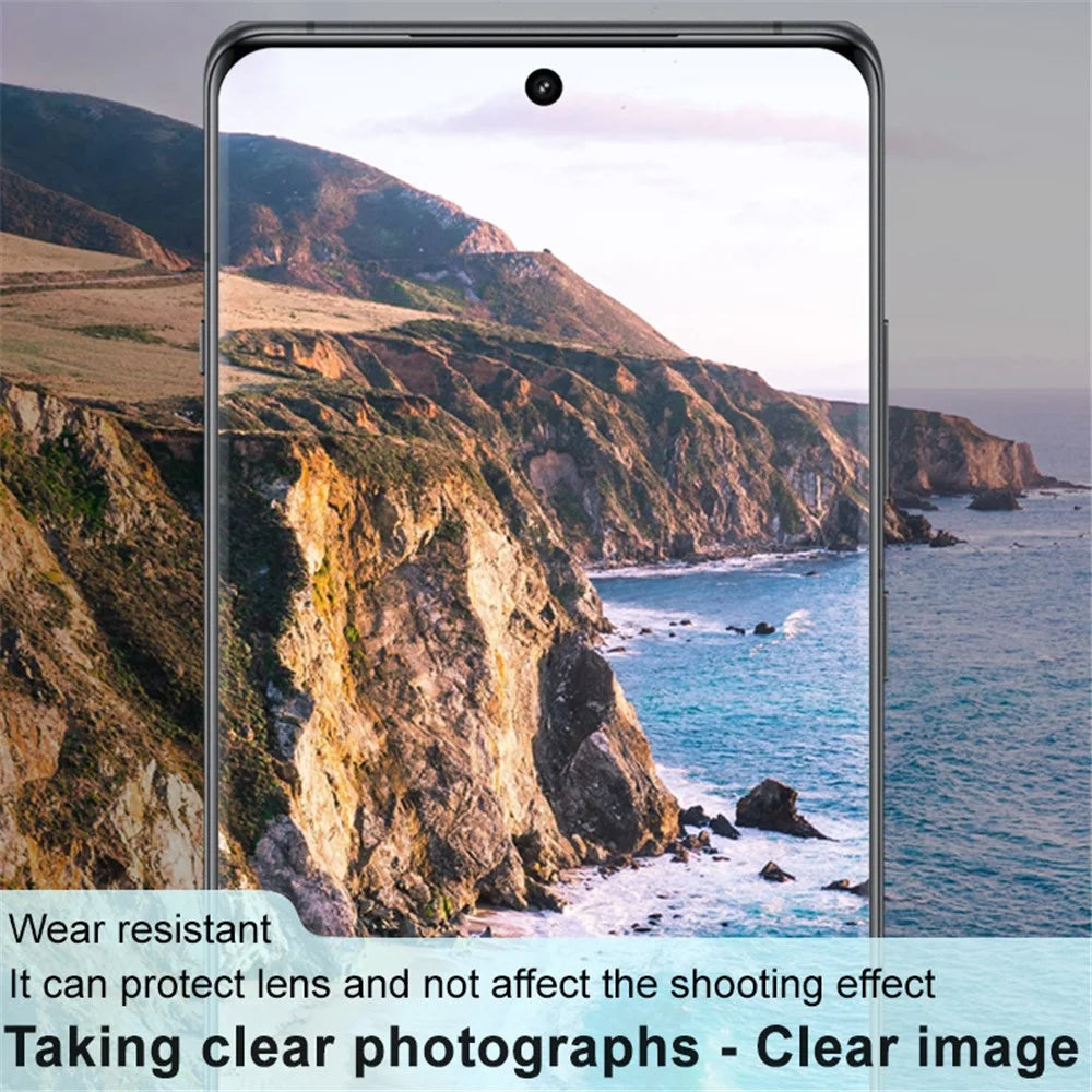IMAK For OnePlus Ace 3 5G / 12R 5G Camera Lens Protector Tempered Glass Lens Film (Black Version) - 7