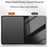 For Samsung Galaxy Tab A11+ / A9+ Screen Protector 0.3mm Arc Edge Full Covering Anti-Spy Tempered Glass Film - 3