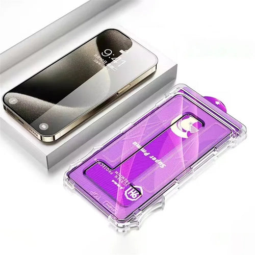 For iPhone 13 Pro Max / 14 Plus Screen Protector High Transparency PET Film Easy to Install - 1