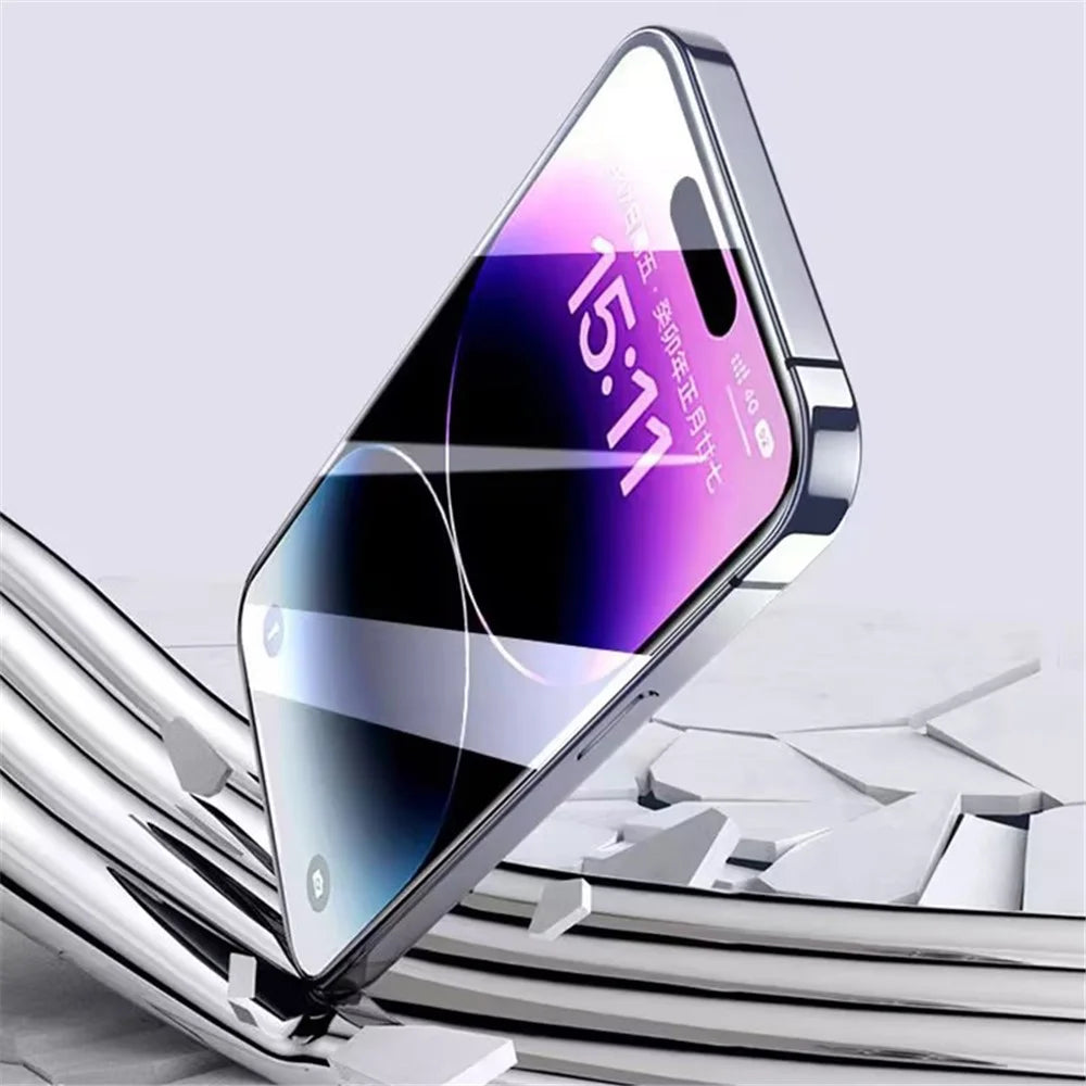 For iPhone 14 Pro / 15 Screen Protector PET Anti-Scratch Easy Installation Film - 4