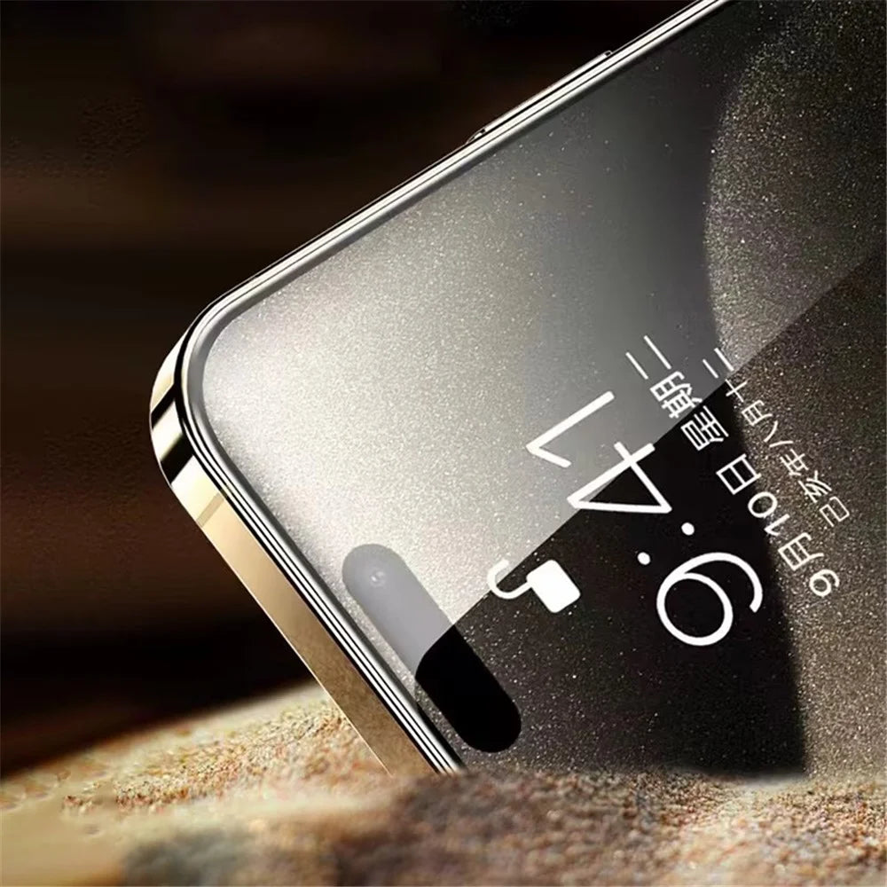 For iPhone 14 Pro Max / 15 Plus Full Screen Protector Easy to Install PET HD Clear Film - 7
