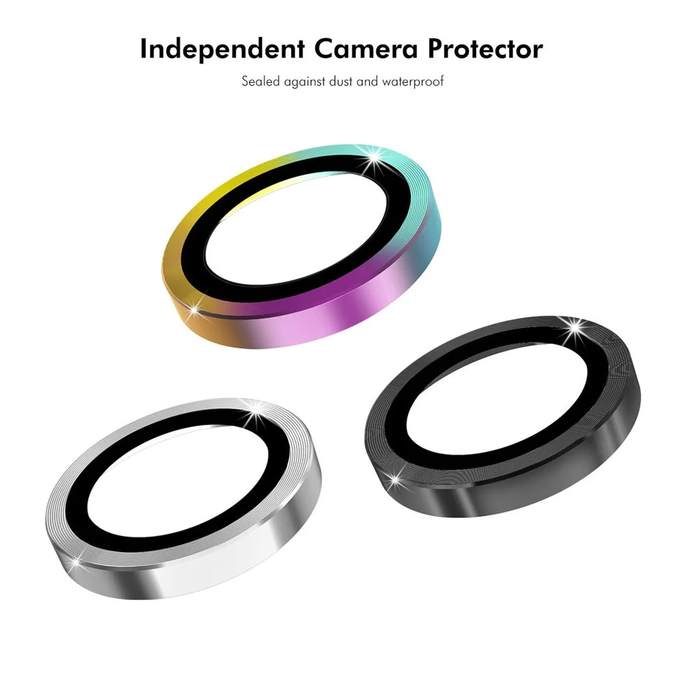 ENKAY HAT PRINCE For Motorola Moto G Stylus 5G (2023) Metal Ring Camera Lens Protector Lens Guard - Silver - 5