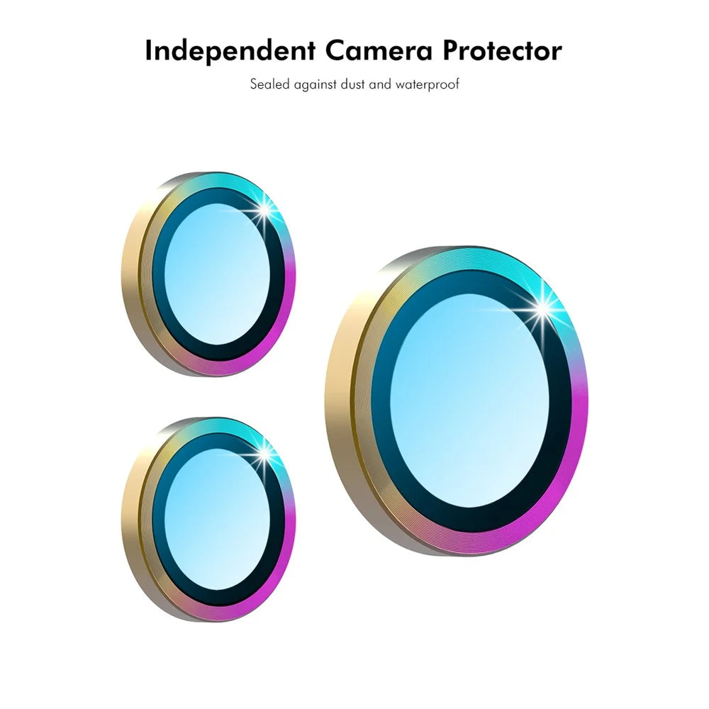 ENKAY HAT PRINCE For Huawei Pura 70 1 Set Camera Lens Protector Metal Individual Ring Lens Film - Silver - 5