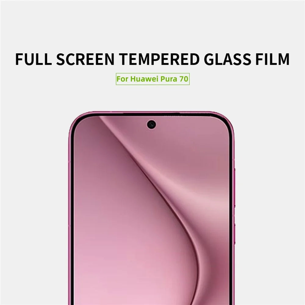 MOFI JK Series-1 for Huawei Pura 70 Tempered Glass Full Screen Protector Full Flue HD Transparent - 4