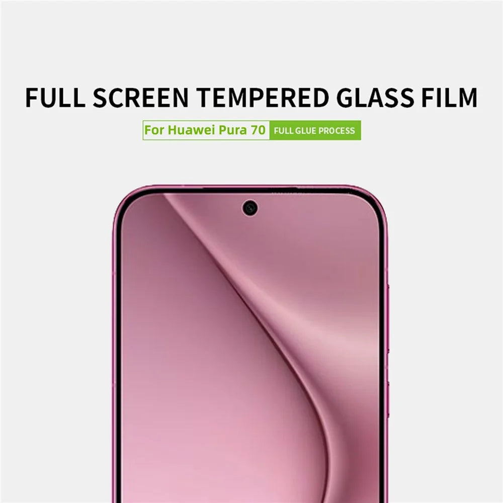 PINWUYO JK Series-2 for Huawei Pura 70 Screen Protector High Aluminum-silicon Glass Impact-Protection Film - 3