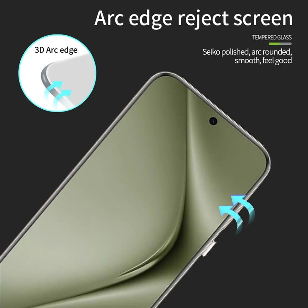 PINWUYO For Huawei Pura 70 Pro / Pura 70 Pro+ / Pura 70 Ultra Screen Protector 3D Hot Bending Tempered Glass Film - 6
