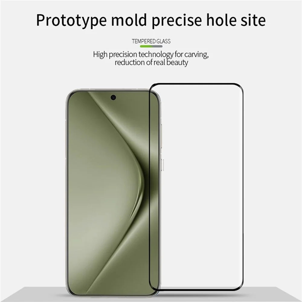 PINWUYO For Huawei Pura 70 Pro / Pura 70 Pro+ / Pura 70 Ultra Screen Protector 3D Hot Bending Tempered Glass Film - 7
