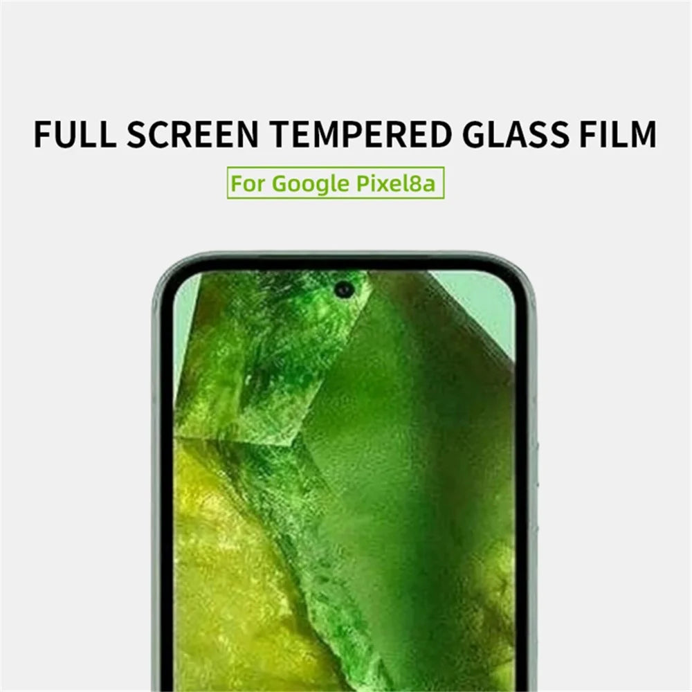 MOFI JK Series-1 for Google Pixel 8a Screen Protector Shatterproof High Aluminum-silicon Glass Film - 4