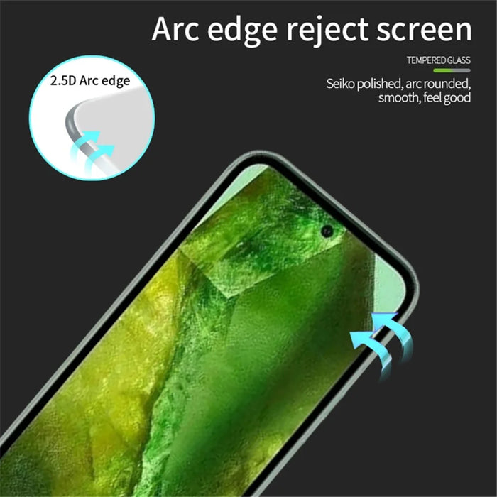 MOFI JK Series-1 for Google Pixel 8a Screen Protector Shatterproof High Aluminum-silicon Glass Film - 7