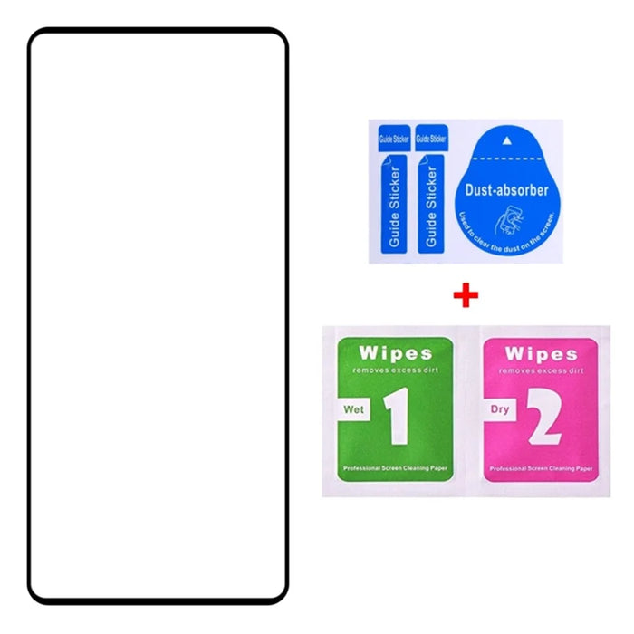 For Motorola Edge 50 Fusion 5G Tempered Glass Full Screen Protector 3D Curved Side Glue Edge - 2