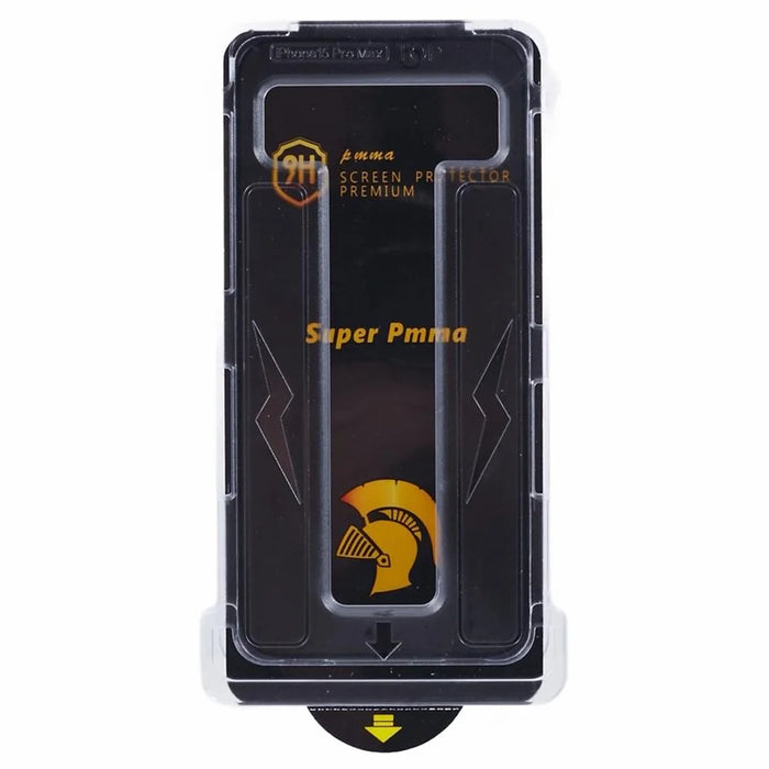For iPhone 14 Pro / 15 Screen Protector Full Coverage Anti-Spy PET Film with Easy Installation Tool - 2