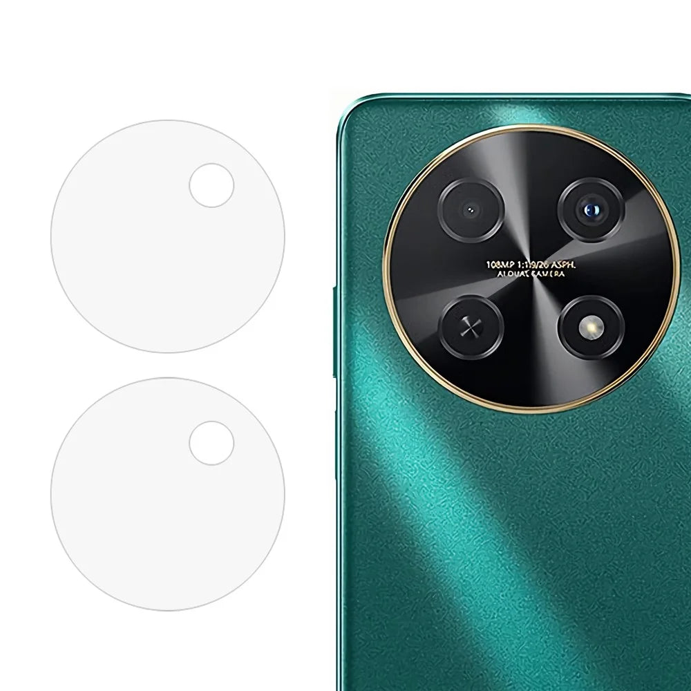 2PCS For Huawei Enjoy 70 Pro / nova 12i 4G / nova 13i 4G Camera Lens Protector Bubble Free Tempered Glass Lens Film - 1