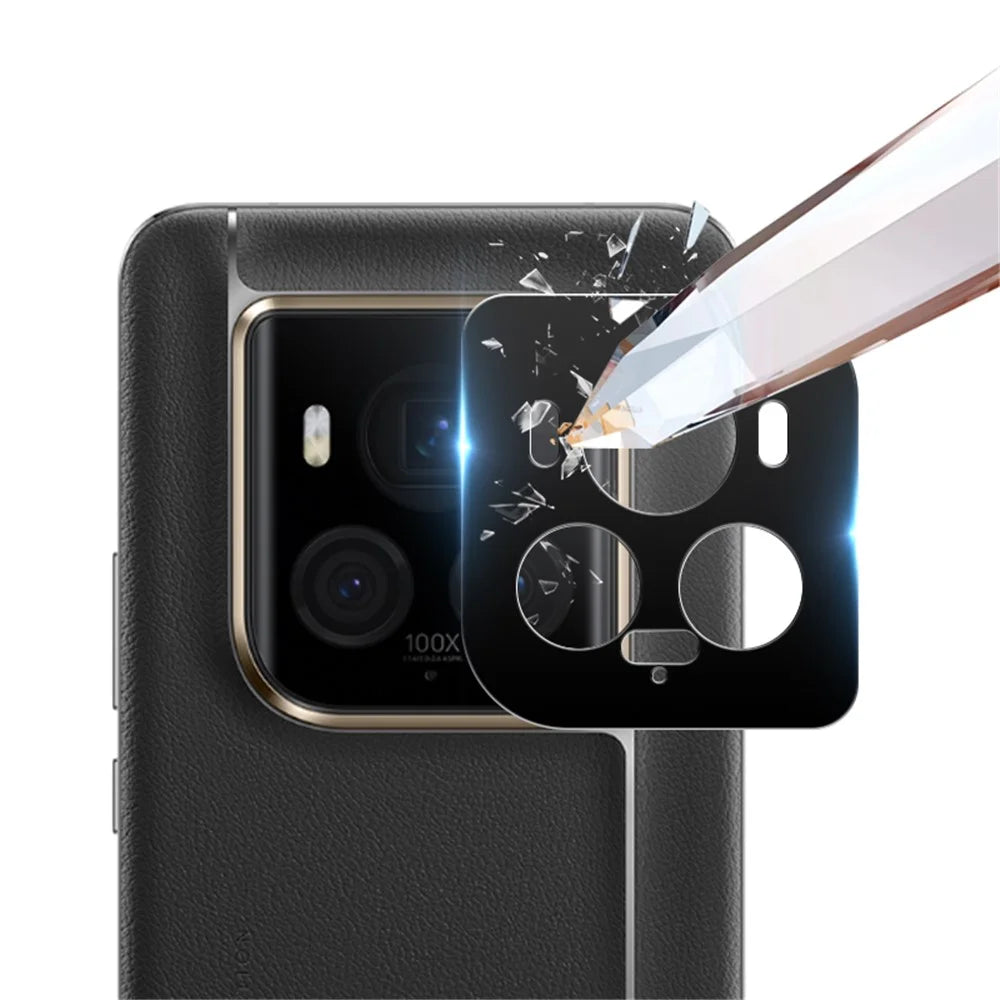 RURIHAI 2Pcs For Honor Magic6 Ultimate 5G 0.26mm 3D Curved Silk-Printing Lens Film Camera Lens Protector - 4