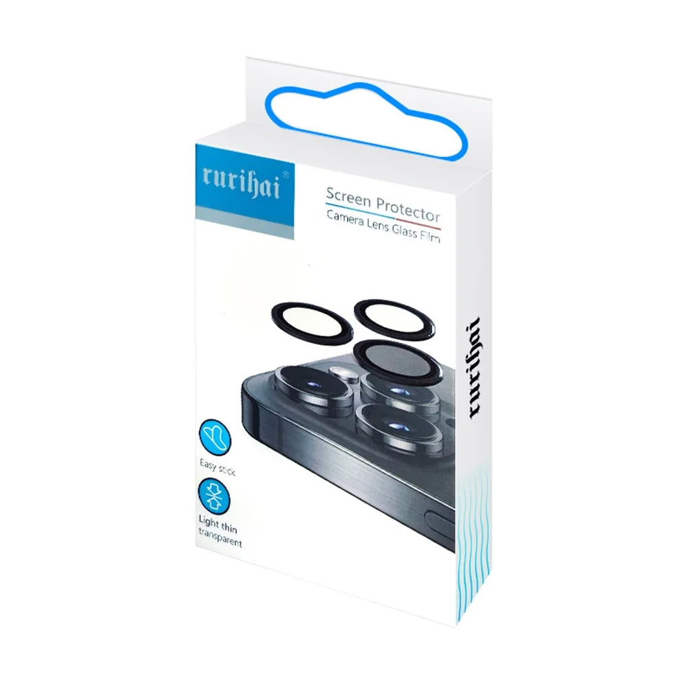 RURIHAI 2Pcs For Honor Magic6 Ultimate 5G 0.26mm 3D Curved Silk-Printing Lens Film Camera Lens Protector - 6