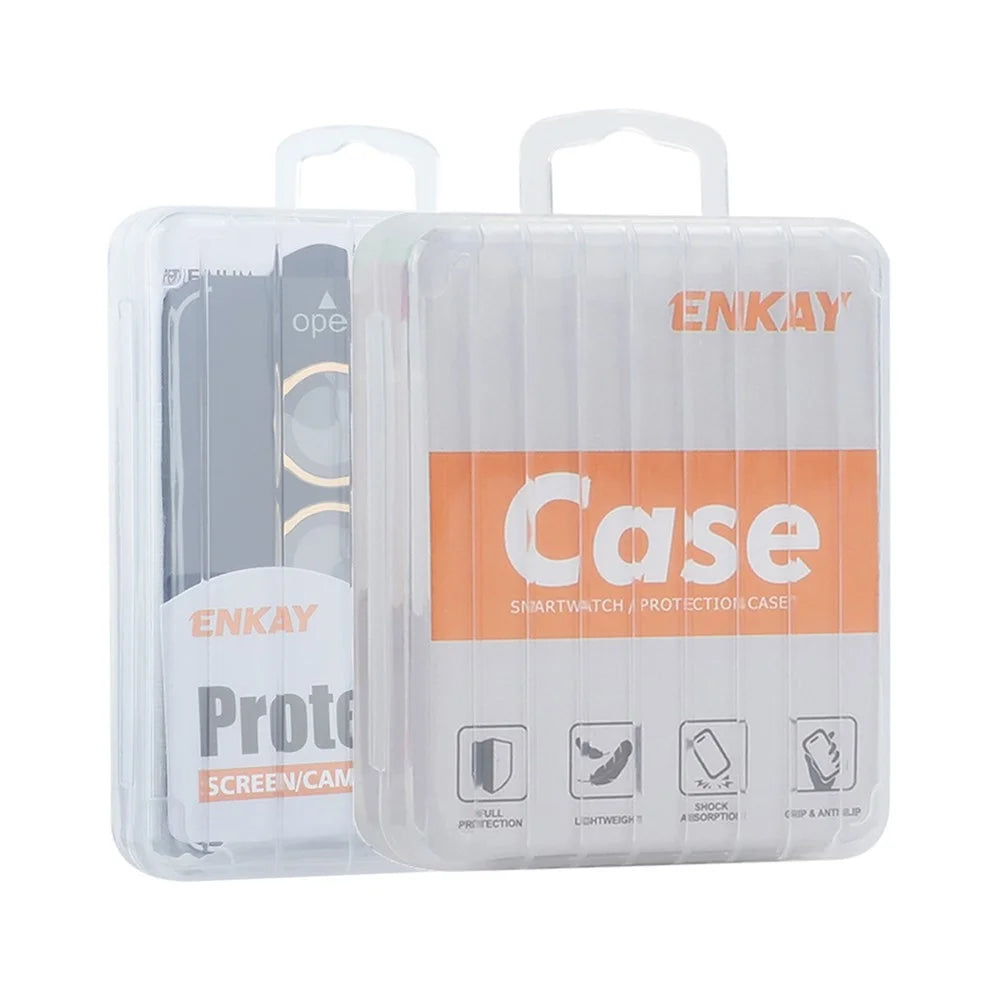 ENKAY HAT PRINCE For Oppo A78 5G 1 Set Camera Lens Protector Metal Ring Rear Lens Film - Black - 6