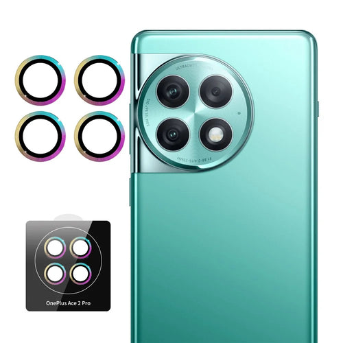 ENKAY HAT PRINCE For OnePlus Ace 2 Pro 5G Camera Lens Cover 1 Set High Alumina Silicon Glass Lens Film - Colorful - 1