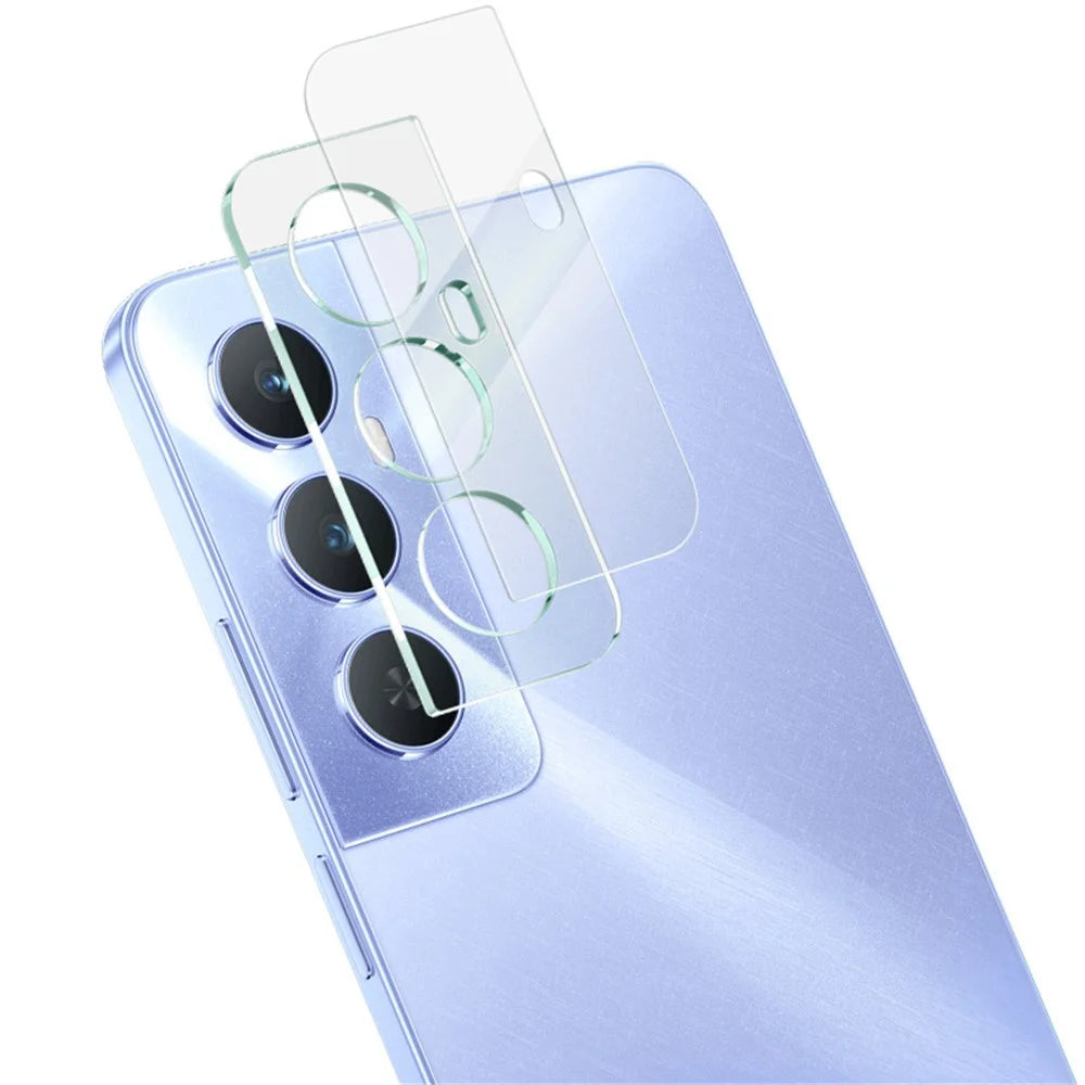 IMAK For Realme C65 4G Clear Camera Lens Protector Integrated Tempered Glass + Acrylic Lens Cap Lens Film - 1
