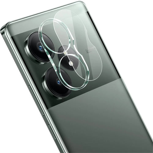 IMAK For Realme GT Neo6 SE 5G Wear Resistant Camera Lens Protector Tempered Glass Film+ Acrylic Lens Cap - 1