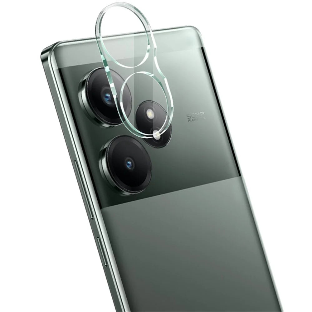 IMAK For Realme GT Neo6 SE 5G Wear Resistant Camera Lens Protector Tempered Glass Film+ Acrylic Lens Cap - 2