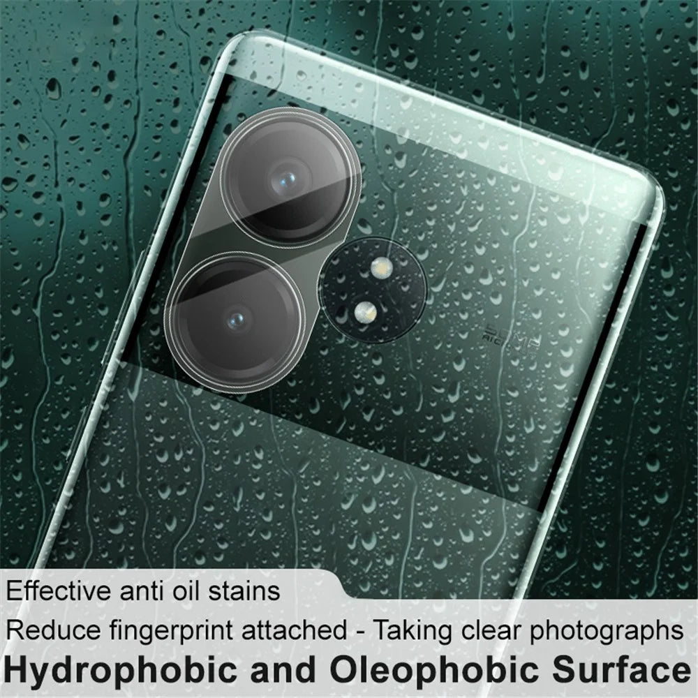 IMAK For Realme GT Neo6 SE 5G Wear Resistant Camera Lens Protector Tempered Glass Film+ Acrylic Lens Cap - 4