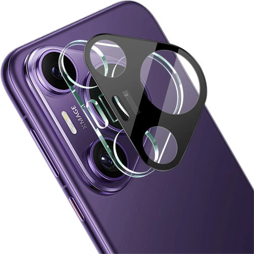 IMAK For Huawei Pura 70 Pro / Pura 70 Pro+ Camera Lens Protector + Acrylic Lens Cap Tempered Glass Lens Film (Black Version) - 1