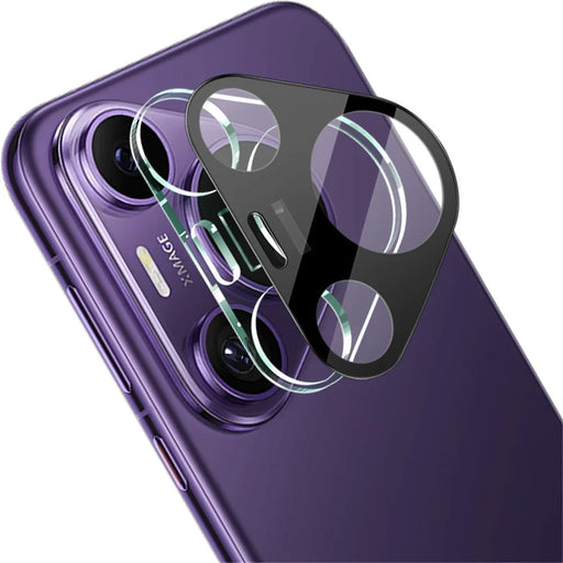 IMAK For Huawei Pura 70 Pro / Pura 70 Pro+ Camera Lens Protector + Acrylic Lens Cap Tempered Glass Lens Film (Black Version) - 1