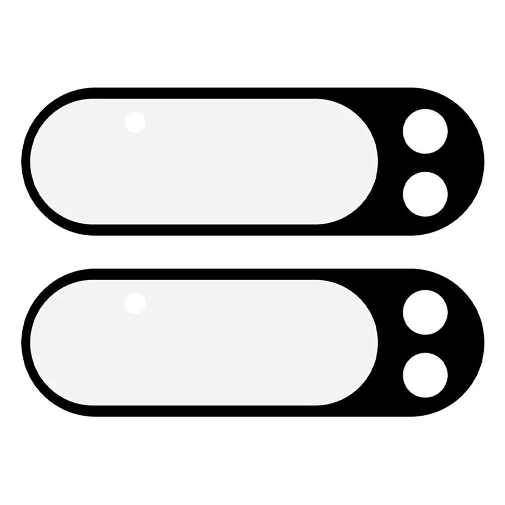 2Pcs for Google Pixel 9 Pro Camera Lens Protector Ultra Clear Silk Printing 3D Arc Edge Lens Film - 2
