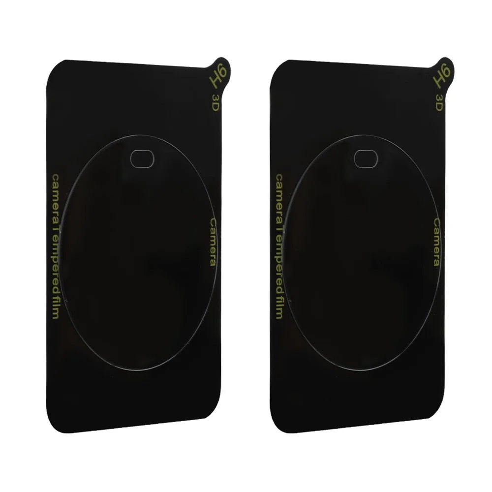 ENKAY HAT PRINCE 2Pcs / Set For Realme 11X 5G / 11 5G (Global) / Narzo 60X 5G / C67 5G 0.2Mm 9H High Aluminum-Silicon Glass Lens Film - 3
