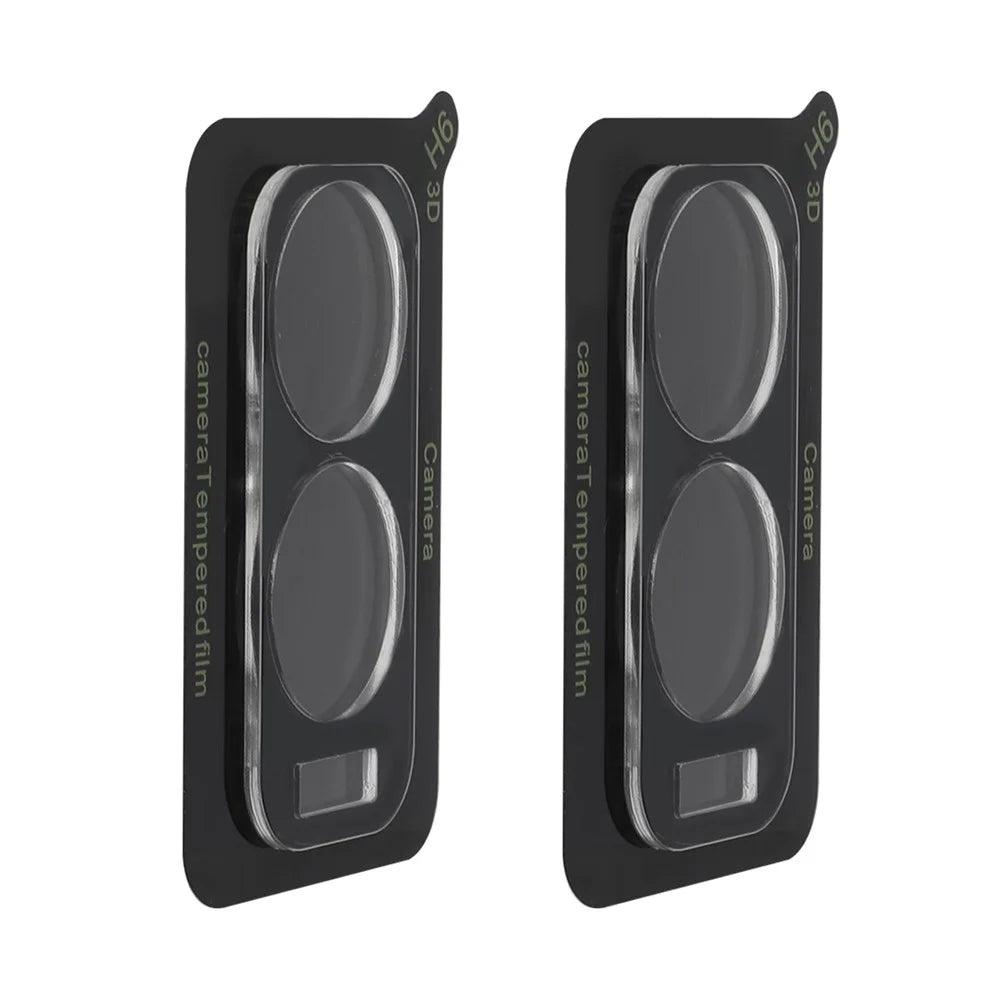 ENKAY HAT PRINCE 2Pcs for Oppo A2x 5G Accessories Camera Lens Protector Anti-Scratch High Aluminum-Silicon Glass Rear Lens Film - 3