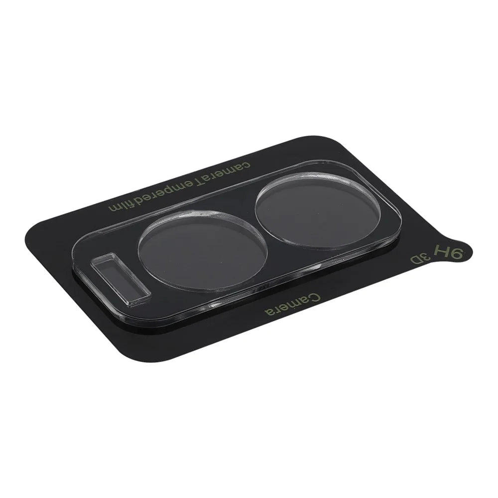 ENKAY HAT PRINCE 2Pcs for Oppo A2x 5G Accessories Camera Lens Protector Anti-Scratch High Aluminum-Silicon Glass Rear Lens Film - 4