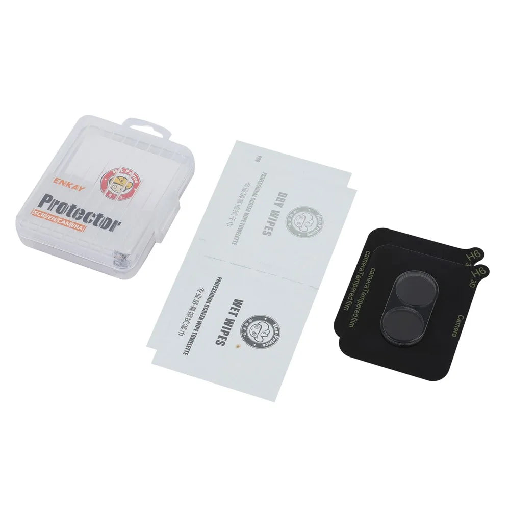 ENKAY HAT PRINCE 2Pcs for Nothing Phone (2) High Aluminum-Silicon Glass Lens Film Full Glue Clear Camera Lens Protector - 5