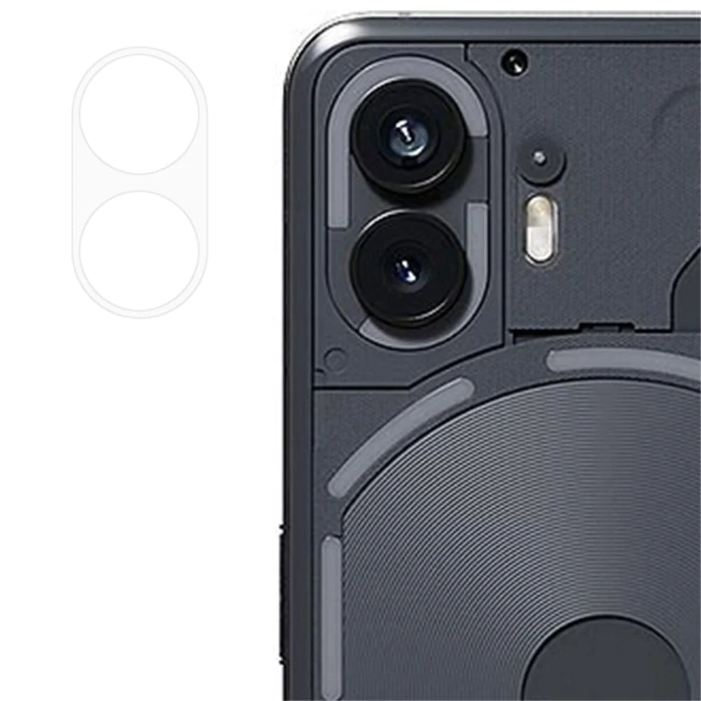 ENKAY HAT PRINCE For Nothing Phone (2) Camera Lens Protector 0.2mm Clear High Aluminum-Silicon Glass Film - 1