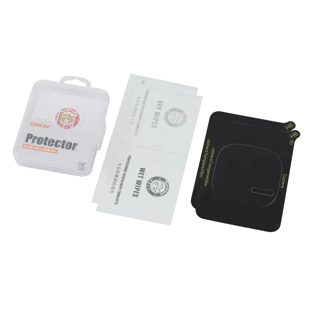 ENKAY HAT PRINCE 2Pcs for vivo iQOO 12 5G / iQOO 12 Pro 5G Camera Lens Protector Full Cover HD Clear Lens Film - 5