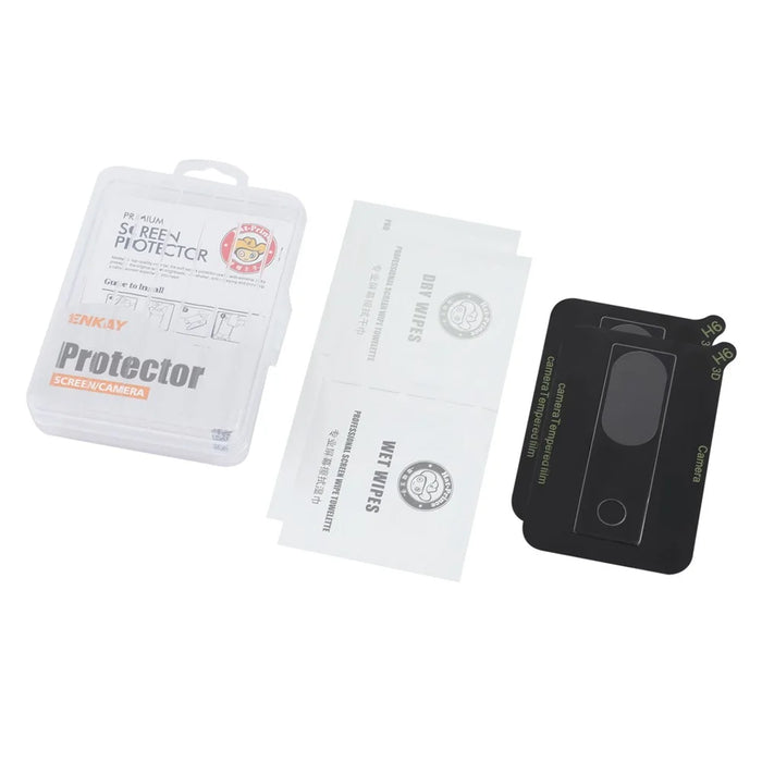 ENKAY HAT PRINCE 2Pcs for Google Pixel 8a Camera Rear Lens Protector 0.2mm Impact-Resistant Lens Cover - 5