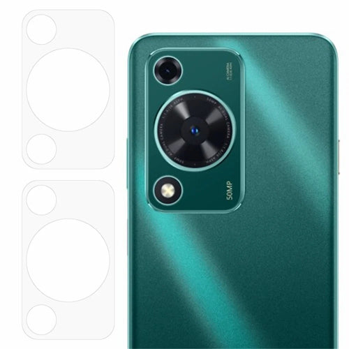ENKAY HAT PRINCE 2Pcs for Huawei Enjoy 70 / nova Y72 4G Camera Lens Film Clear High Aluminum-Silicon Glass Protector - 1