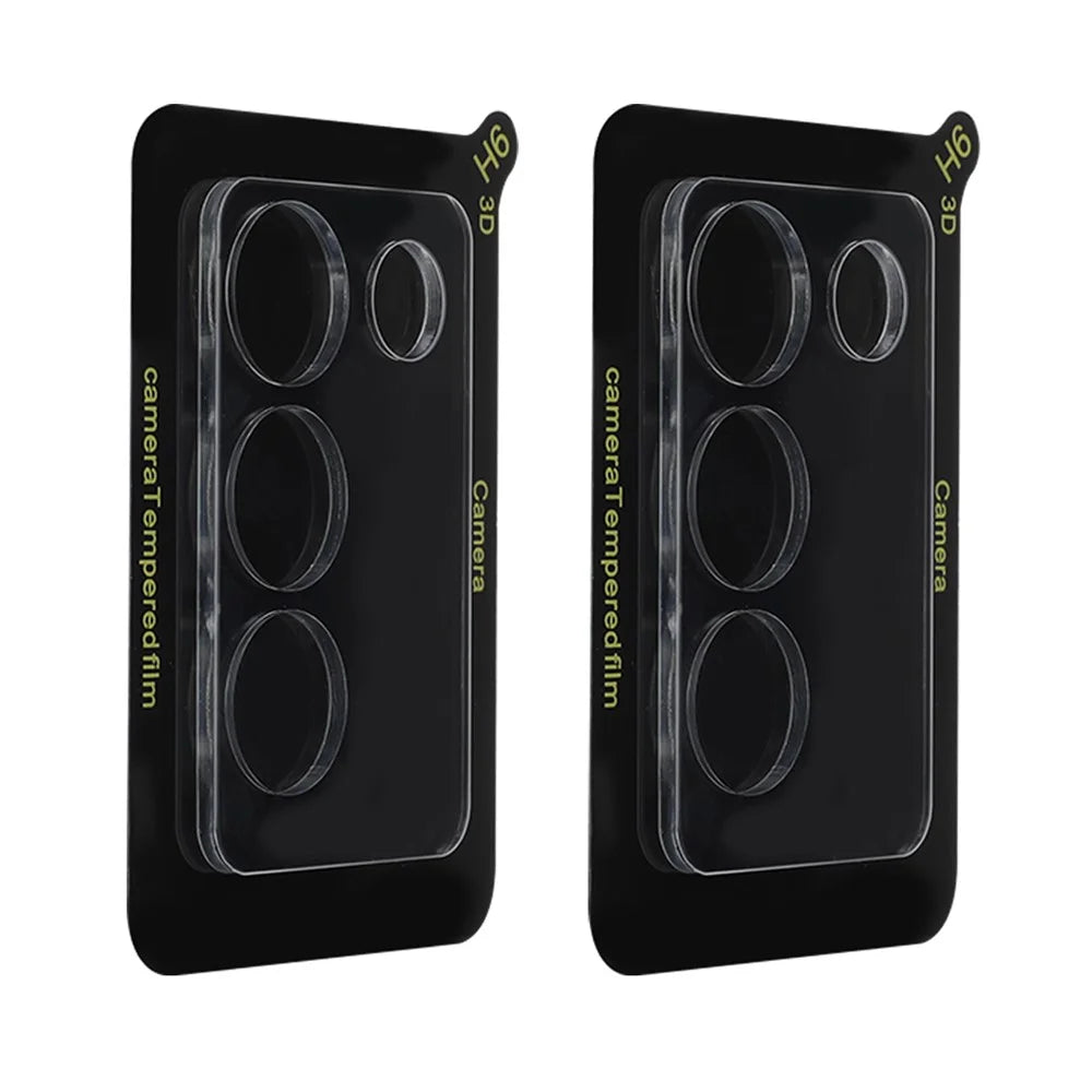 ENKAY HAT PRINCE 2Pcs for vivo Y100 5G (Indonesia) / Y200e 5G / V30 Lite 5G (India) Camera Lens Film 0.2mm Rear Lens Protector - 3