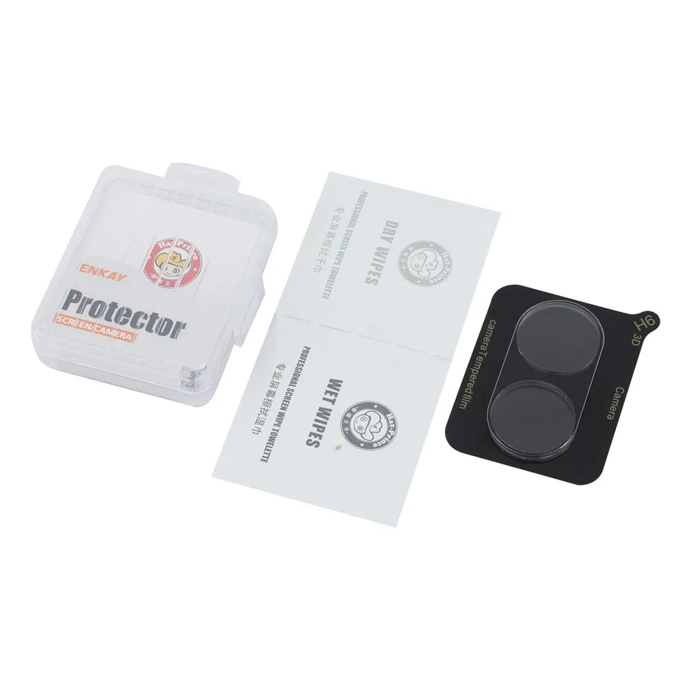 ENKAY HAT PRINCE For vivo Y03 Camera Lens Protector HD Anti-Scratch  High Aluminum-Silicon Glass Lens Film - 5