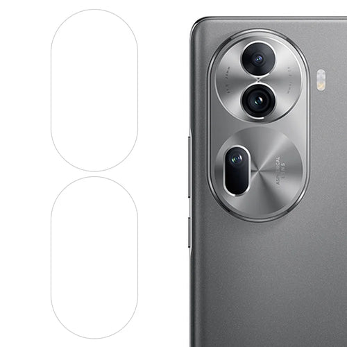 ENKAY HAT PRINCE 2Pcs for Oppo Reno11 Pro 5G (Global) Clear Camera Lens Film High Aluminum-Silicon Glass Protector - 1