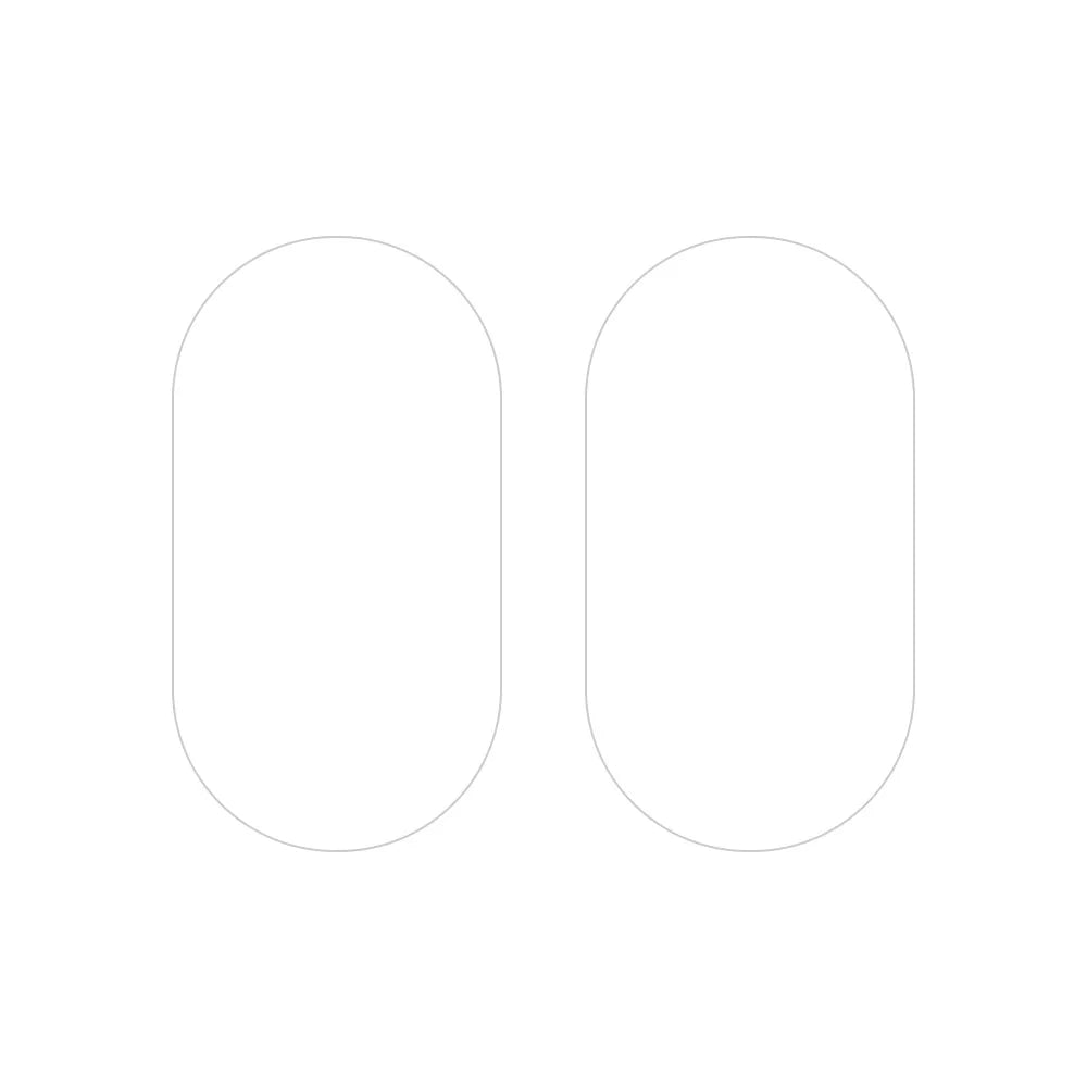 ENKAY HAT PRINCE 2Pcs for Oppo Reno11 Pro 5G (Global) Clear Camera Lens Film High Aluminum-Silicon Glass Protector - 2