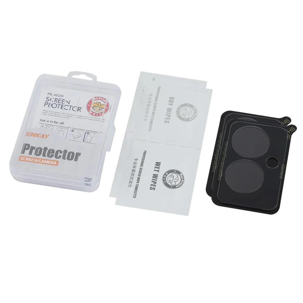 ENKAY HAT PRINCE 2Pcs for Oppo Reno11 F 5G / F25 Pro 5G Clear Camera Lens Film High Aluminum-Silicon Glass Protector - 5