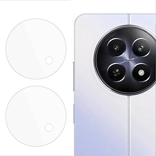 ENKAY HAT PRINCE 2Pcs for Realme 12 5G Camera Lens Protector High Aluminum-Silicon Glass 9H Rear Lens Film - 1